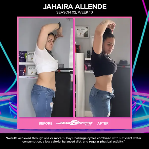 Before After Jahaira Allende