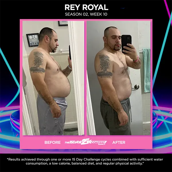 Before After Rey Royal